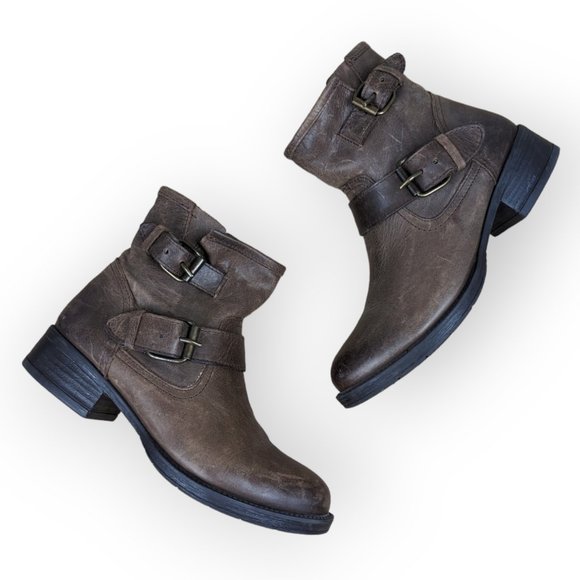 Artisan Leather Elicia  Ankle Boots Size 7 Women - Picture 2 of 10